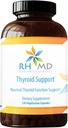 Suport tiroidian RHMD - Suport funcţional tiroidian normal - Supliment (120 capsule vegetariene)