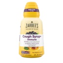 Naturals Zarbee complet zi de zi Tuse Sirop + Imun cu miere Dark, Elderberry Real, Vitamina C, D & Zinc, 8 oz Sticla