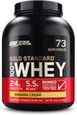 Optimum Nutrition Gold Standard 100% Whey Proteine pulbere, Banana Cream, 5 Pound (Packing May Vary)