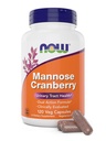 ACUM Alimente Mannose Cranberry, 120 Veg Capsule - cu PAC - 450mg dMannose, 250mg Whole Cranberry - Bladder Cleanse and Uurinary Tract Health* - Vegan Friendly Supplement, Non-GMO