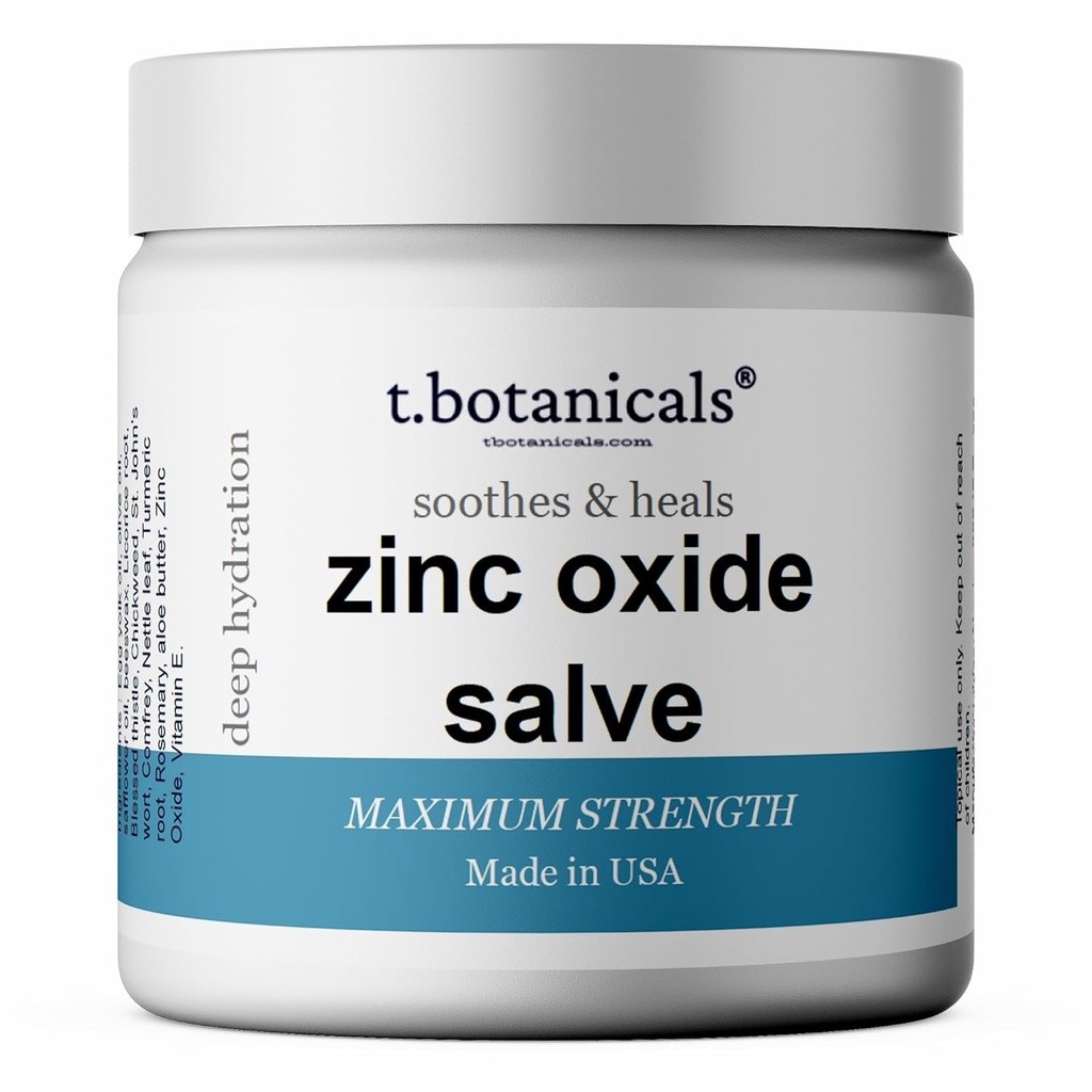 TSW Zinc Balsam Oxid de zinc Salve Soothing Relief Natural Ointment Made in USA
