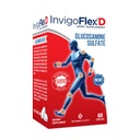 INVIGOFLEX® D - 1500mg de Glucosamină Sulfat (Formulație clasică) - Suplimentul comun Premium pentru genunchi, mâini, spate, și suport Hip D: Glucosamină sulfat, Caplete - 60 Ct