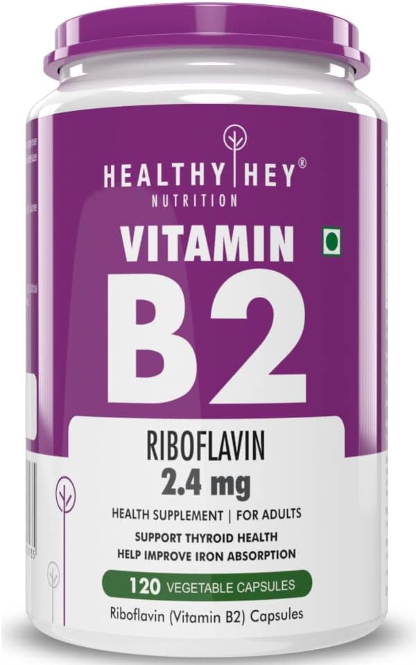 Sheltr Vitamina B2 - Riboflavin - 120 Veg Capsule