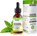 Cânepă organică ulei 3500mg - Ultra Premium Premium picături de ulei 3500mg - extract de ulei natural Hemp Tinctură - non-GMO Ultra-Pure CO2 picaturi extrase - Omega acizi grasi 3 6 9 - organic crescut și fabricat în Statele Unite ale Americii