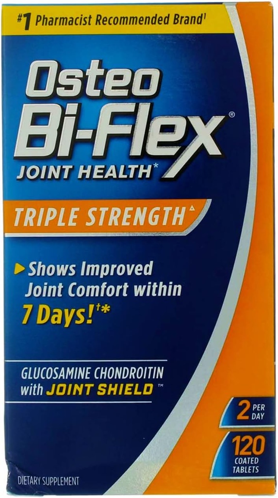 Osteo Bi-Flex Caplets Advanced Triple Putere 120 ea (Pachet de 8)