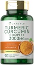 Curcumina Carlyle Turmeric cu Black Pepper 3000mg 