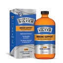 Suport imun de argint suveran - Argint coloidal, Hidrosol de argint bio-activ, 10 ppm, Top Twist lichid, 32 Fl Oz, (946 ml)