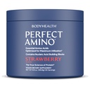 BodyHealth Perfect Amino Powder - BCAA și EAA pulbere pentru antrenament Pre și Post - Amino Acid Energy Drink pentru bărbați și femei pentru a sprijini Lean musculare și de recuperare - căpșuni - 30 Serviri