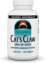 Sursa Naturals Cat's Claw Bark UNA de Gato 1000 mg Supliment alimentar - Suportă sistemul imunitar - 120 comprimate
