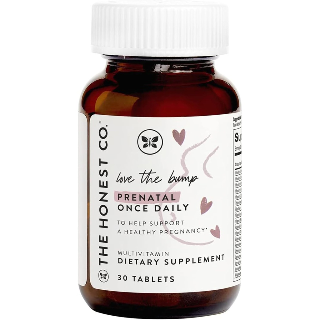 Compania sinceră iubește bump prenatal supliment o dată pe zi NSF certificate non OMG Multivitamine 30 comprimate conte