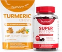 Chews și gume de inimă uman Turmeric Zero zahăr