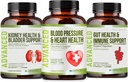 Heart Health Berry & Hibiscus. Vitamine pastile pentru Hipertensiune arterială sănătoasă (BP) & Heart Healthy.