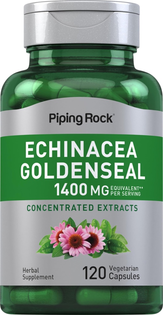 Piping Rock Echinacea Goldenseal Capsule 