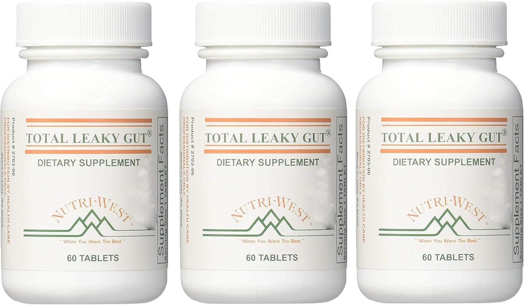 Nutri- West - Total Sleaky Gut 60 (3 ambalaj)