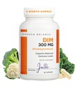 DIM Supliment estrogen pentru femei - Echilibru hormonal și suport armonios pentru menopauză, PCOS & Acnee hormonală cu proprietăți antioxidante - 300 Mg, 60 Conte (Pachet de 1)
