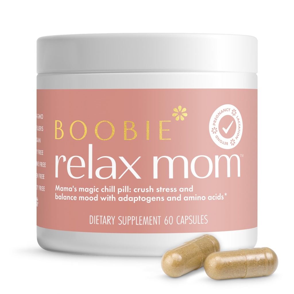 Boobie Relaxați-vă Mama, Postpartum Supplement de sprijin de stres 