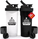 DAN RIVER 2-Pack Shaker Sticla 