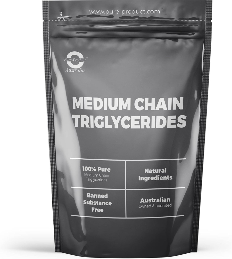 Produs pur Australia - Lanţ mediu Trigliceride (MCT Pulbere de ulei) 2,2 lbs - Vegetarian Friendly