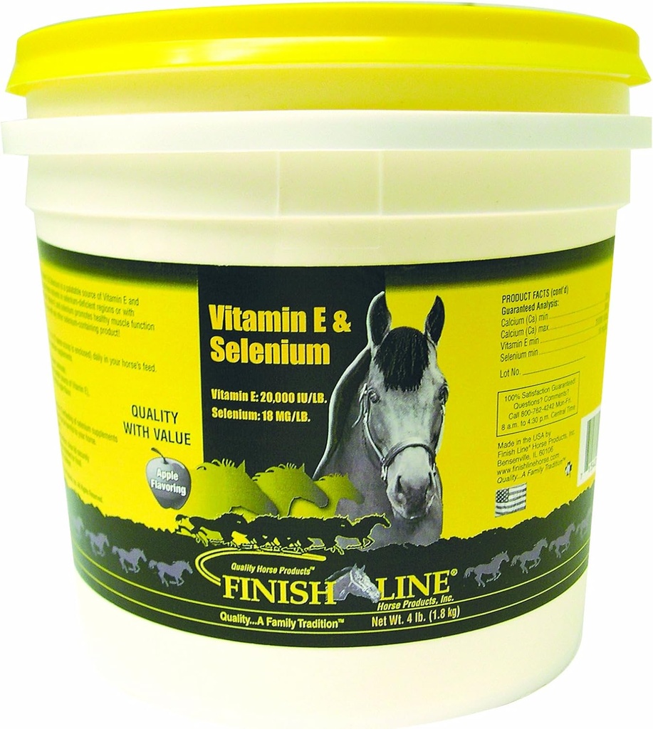 Finisaj Produse de cai Vitamina E- Seleniu
