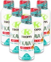K-Tropix Kava Shot Tropical Blast - 500 mg Shots Wellness pentru a promova relaxarea și reducerea grijii - Kava Drink - griji, Tensiuni, Strengly Relief Supliment - 6 Pack