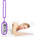 Dispozitiv de ajutor pentru somn, instrument de ajutor pentru somn portabil cu tehnologie de asistență pentru somn microcurent pentru îmbunătățirea calității somnului, violet