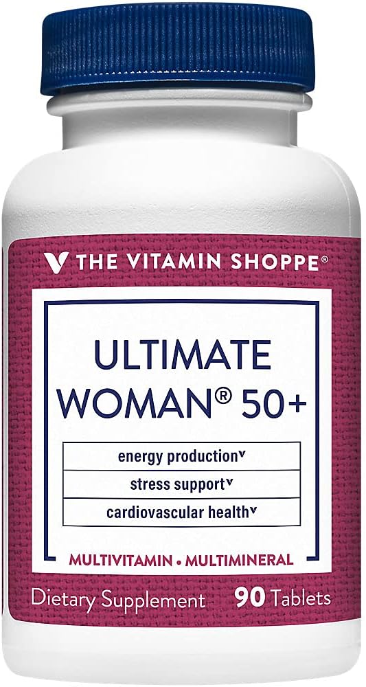 Vitamina Shoppe Ultimate Femeie 50+ Multivitamine (90 comprimate)