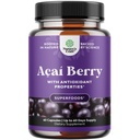 Naturas Craft Acai Berry suport Antioxidant pierdere in greutate Supliment pentru femei si barbati - Vitamine Minerale Formula antioxidant suporta sistemul imunitar si boost energie Cognitive Health - 60 Serviri