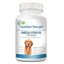 Omega 3 Geluri de ulei de pește moale pentru câini cu EPA & DHA acidi grasi pentru inimă, piele, suport pentru haine și alergii, Hip & Joint & Artrite Dog Supliment, 180 Geluri moi