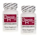 Cercetare cardiovasculară Lipothiamină Supliment 240 comprimate - Vitamina B1 Acum cu Alpha Acid lipoic - 2 X 120 Număr