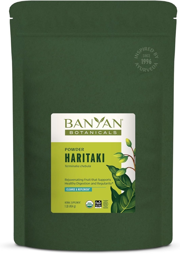 Banyan Botanics Haritaki Powder 