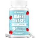 Supliment Lumbrokinază, 1,2 milioane LKU - 120 mg capsule, Nattokinază potentă Alternativă cu enzime  Proteolitice şi amestec de plante