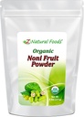 Z Natural Foods Noni Fruit Powder - Green Raw Non-GMO Gluten-Free Superfood - Sprijină Digestion & Energy - Packed with Essential Nutrients & Antioxidants - Mix with Drinks & Rețete, 5 lb