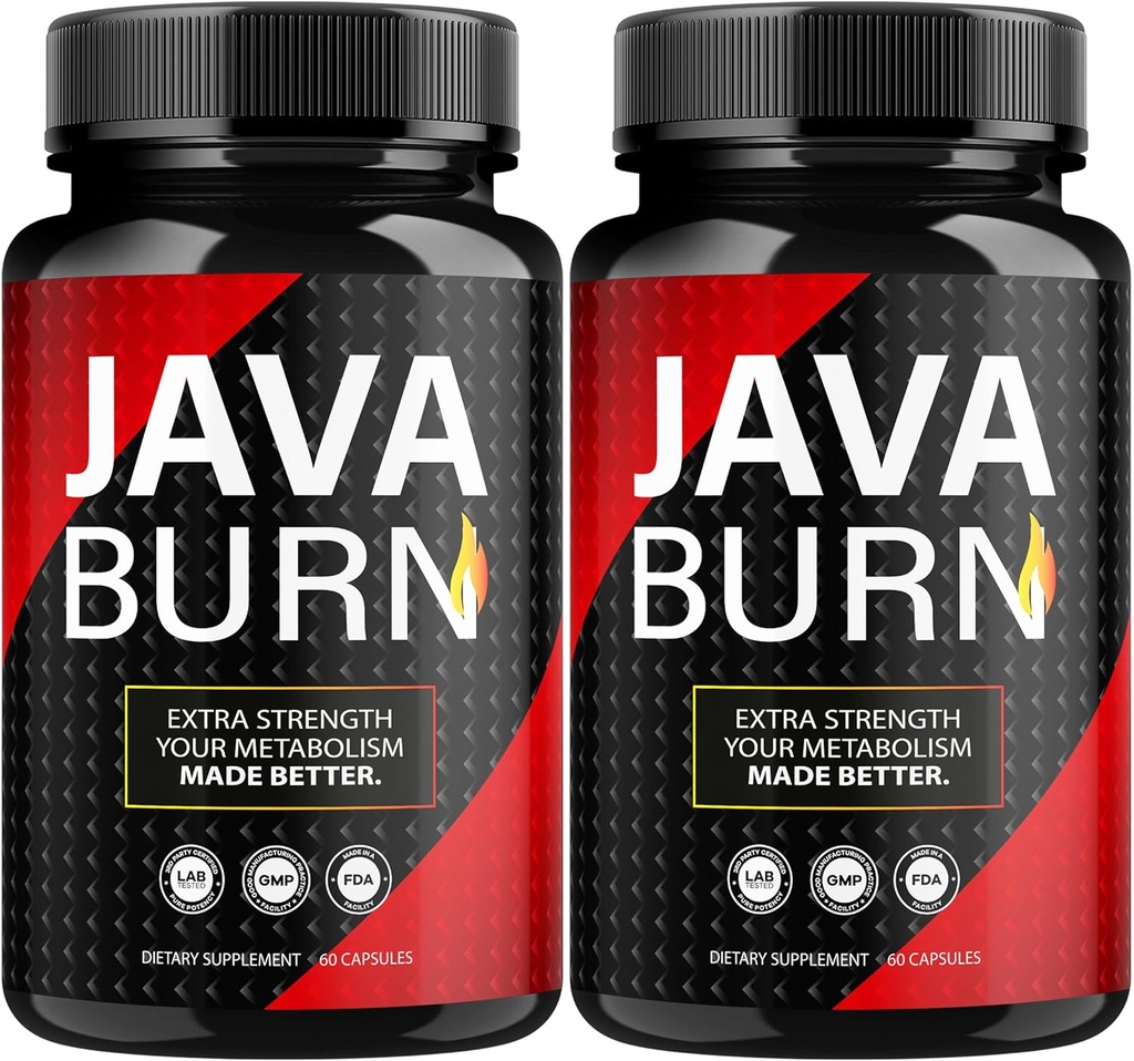 (2 Pack) Capsule Java-Burn, Java-Burn Pills Recenzii, Java-Burn Cafea, Formula avansată, 120 pastile pentru 2 luni