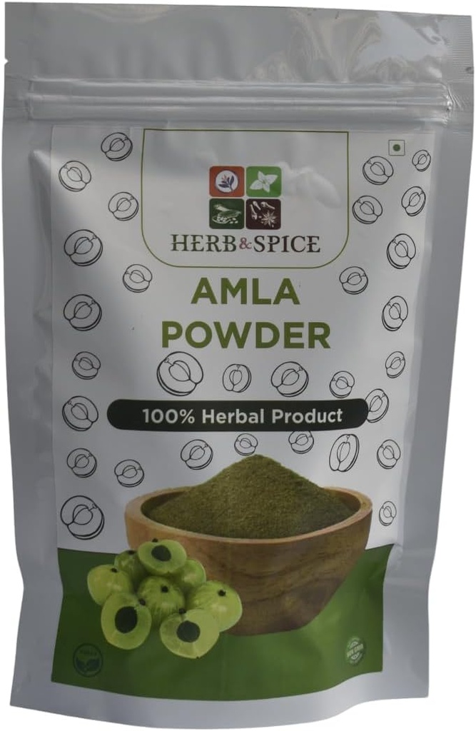 Amla Powder - Holy Basil, Immune Support, Vitamin C for Immune System, Vegan, Kosher, Ayurvedic Superfood, Antioxidants, Non-GMO Amla Powder (227 Gram)