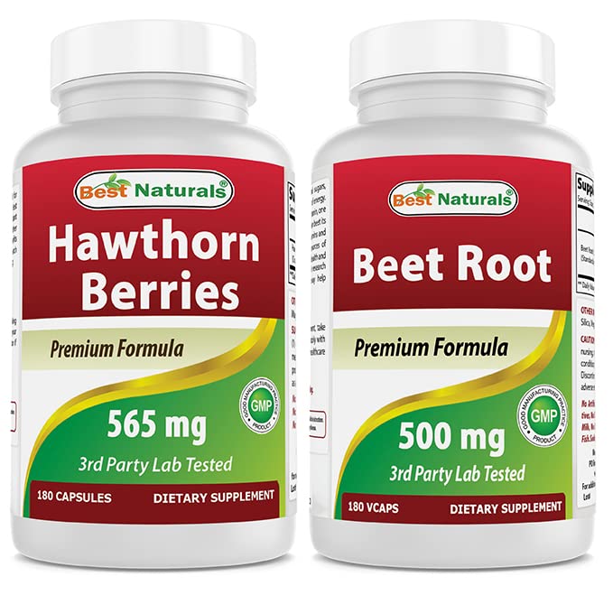 Hawthorn Berry 565 mg & Root Powder 500 Mg