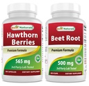 Hawthorn Berry 565 mg & Root Powder 500 Mg