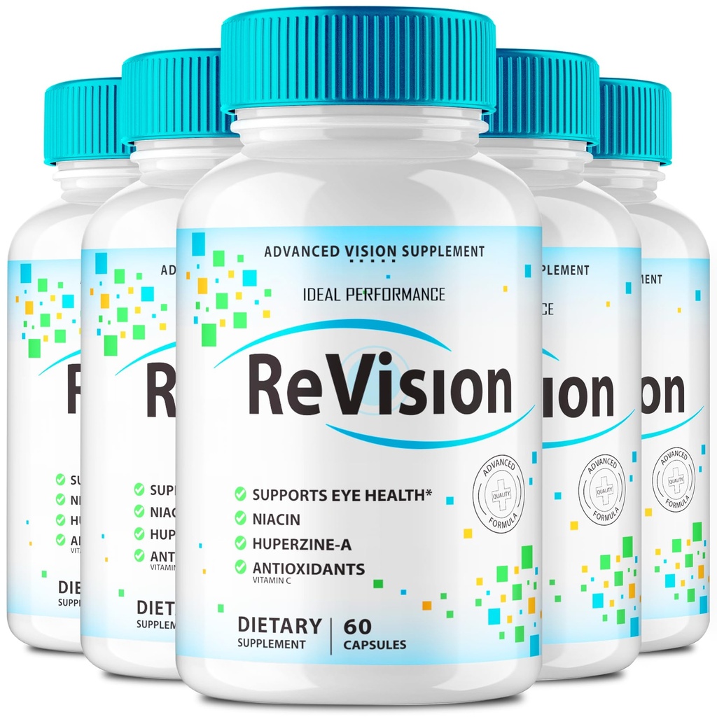 PERFORMANŢA IDEAL (5 ambalaj) Revizuire Suplimentul ocular Pastile Advanced Vision 2.0 Eye Care Complex Vitamina Capsule Pro (300 Capsule)