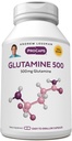 ANDREW LESSMAN Glutamina 500 mg - 60 capsule - formă liberă Aminoacid. Sprijină mușchi scheletici, Sănătate gastro-intestinală. Menţine rinichii sănătoşi, ficatul, inima, creierul. Capsule uşor de înghiţit.