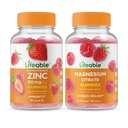Zinc de viață 50mg + Magneziu, Gume Bundle - mare Tasting, Supliment de vitamine, Gluten gratuit, OMG gratuit, Guma de mestecat