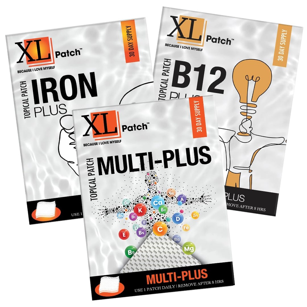 B12, Multi şi Fier Plus (3 ambalaje totale)