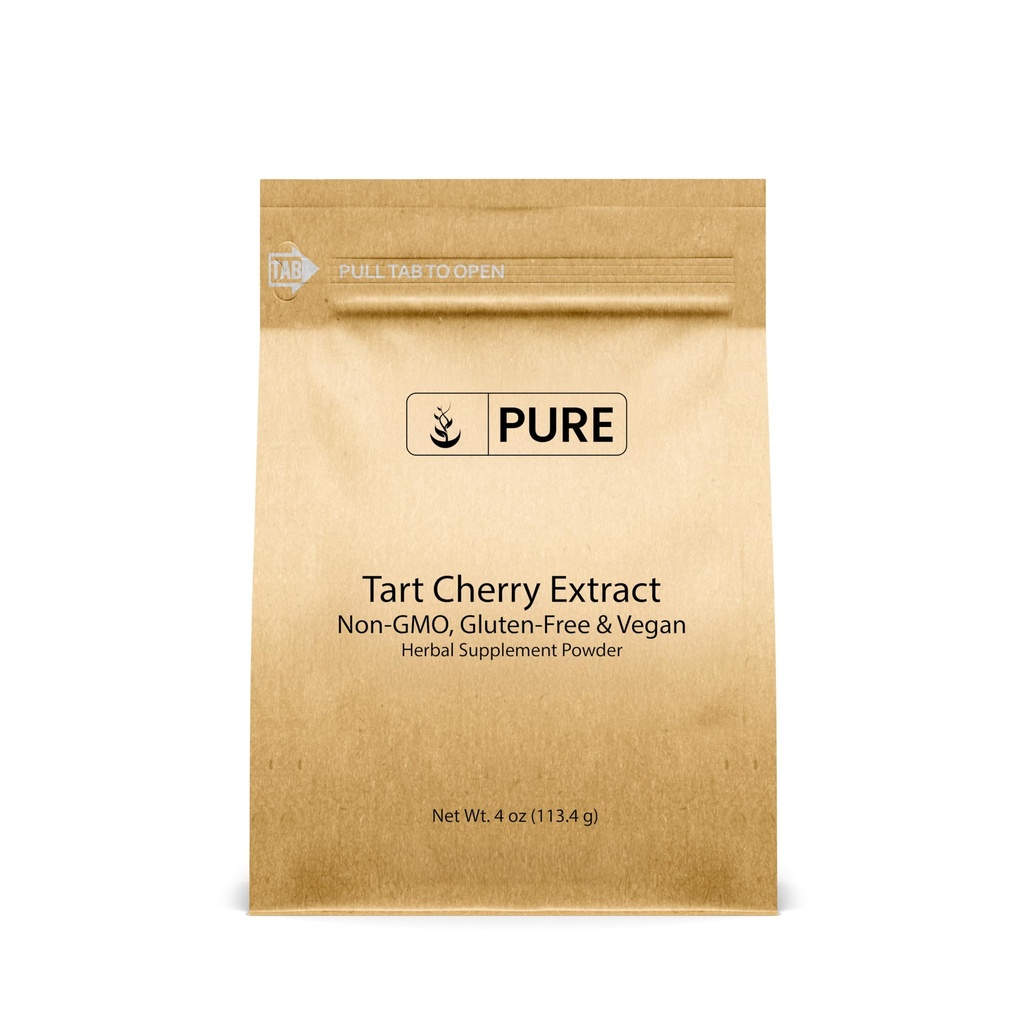 Ingrediente originale pure Tart Cherry Extract (4oz) Non-GMO, Vegan, Nu Fillers sau aditivi, Suplimentul plantei