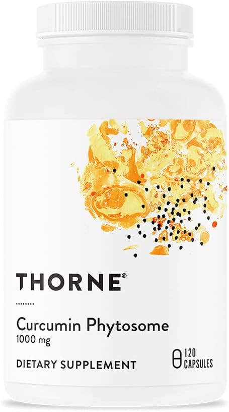 Thorne Research - Meriva-SR - (Conţine soia) - Curcumin Physome Supplement - 120 capsule (Vechea formulă)