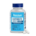 Vitasium Electrolyte Capsule, Electroliţi pentru Managementul POTS şi diete de sodiu ridicate (500mg sodiu - 100mg potasiu), Nearomat, 200 Pastile de sare (Size 0)