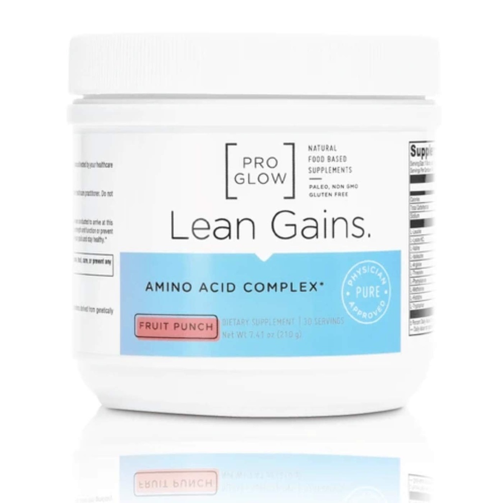 Aroma de fructe Aminoacid Complex pentru femei pentru a construi lean musculare puternice - ProGlow Lean Gains (30 Servings)
