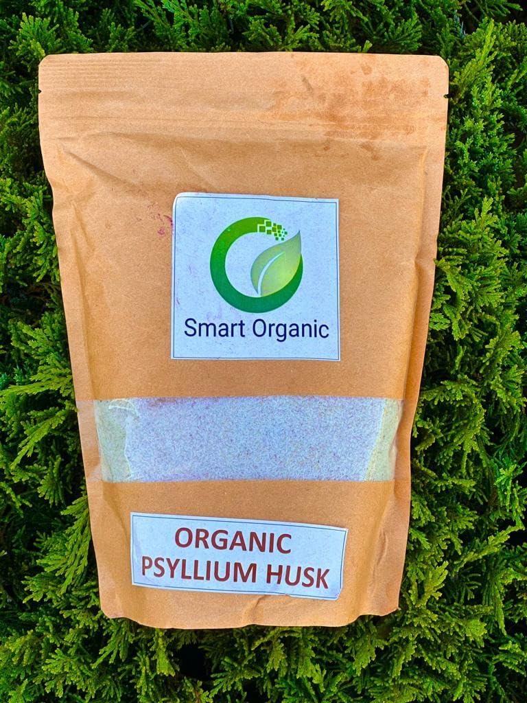 Organic Psyllium Husk, Keto Friendly, Vegan, Gluten-Free, USDA Certified Organic, Non-GMO, Soluble & Insolubil Fiber Source 16 Ounce (16 oz)