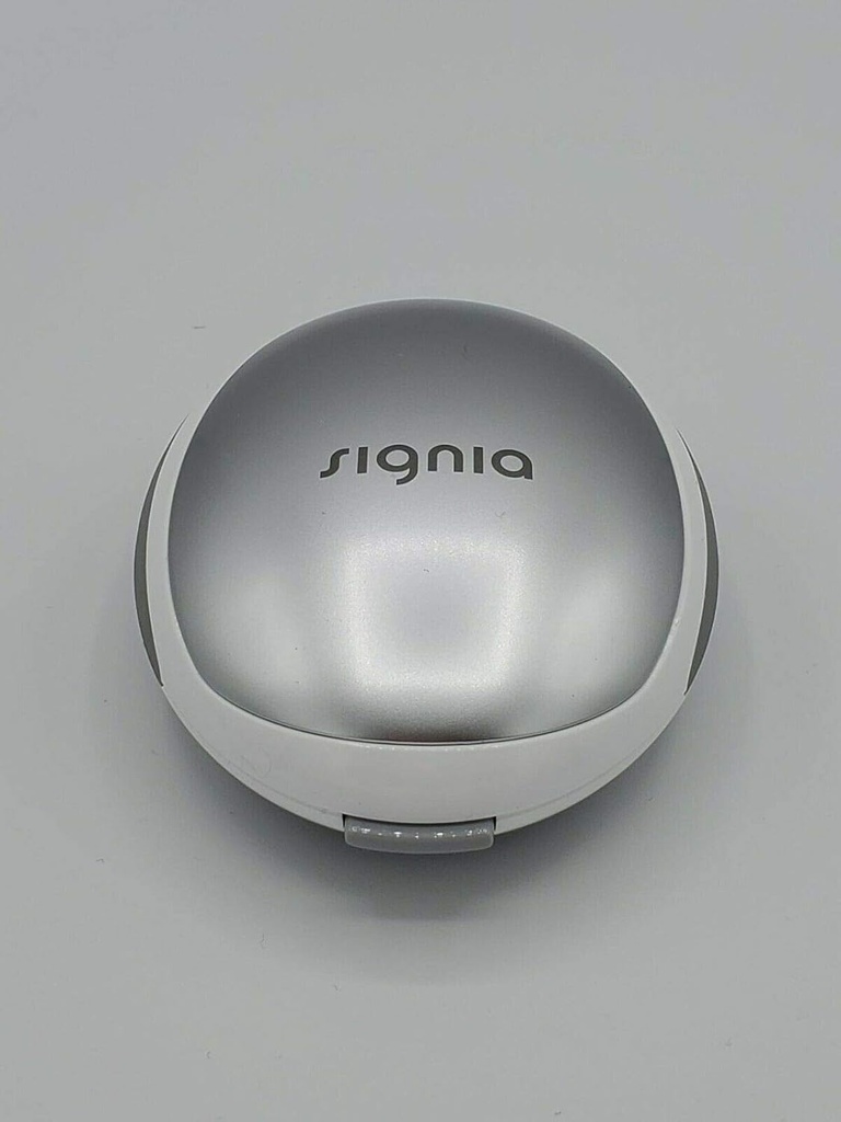 Original White/Silver Original Signia Authority Case Protective Storage Travel Box