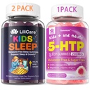 Gume 5HTP cu glicinat de magneziu + Gume de dormit pentru copii - Gume de magneziu