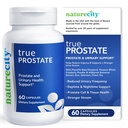 NatureCity True-Prostate Urinary Tract & Prostate Supplement Supplement for Men's Health Cranberry Extract & Super Beta Prostate Sitosterol Complex 60 Capsule - Prostate Health for Men