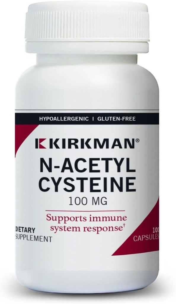 Kirkman N-Acetyl Cysteine100 mg - Hipoallergenic 