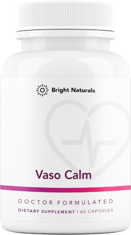 Vaso calm - supliment de echilibru sanatos sange - Caracteristici Usturoi fermentat, extract de telina si seminte de struguri, Hibiscus, si vitamina K2 - Made in the USA